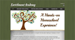 Desktop Screenshot of enrichmentacademy.org